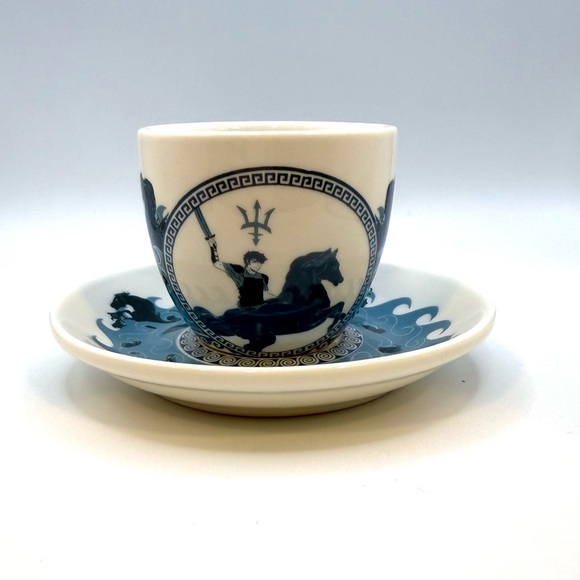 New LitJoy Percy Jackson Mini Tea Cup and Saucer in Original Boxes - Picture 3 of 16